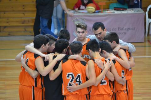 Club Bàsquet Bellpuig 16-17_02_18 Cadet masculí negre