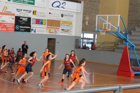 Club Bàsquet Bellpuig 16-17_04_08 Cadet femení taronja