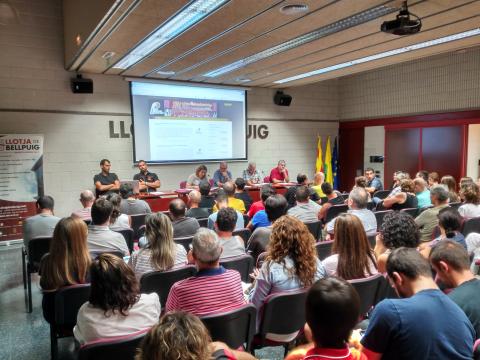 Club Bàsquet Bellpuig 16-17 Assemblea socis