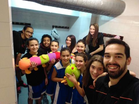 Club Bàsquet Bellpuig 16-17_12_03 Infantil femení