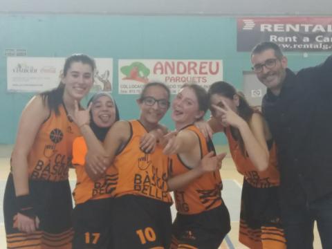 Club Bàsquet Bellpuig_18-19_02_09 Cadet femení