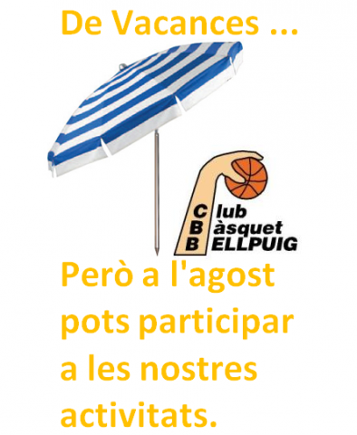 Activitats estiu 2015 Club Bàsquet Bellpuig