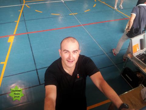 Jaume Ponsarnau cridat a darrera hora al Clinic Internacional de Bàsquet Sitges 2014